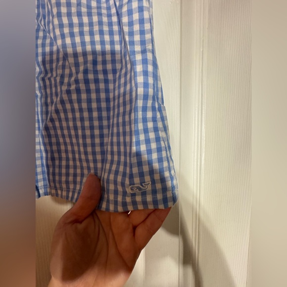Vineyard Vines Plaid Top Size XSñ - Picture 3 of 5